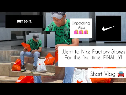 Download MP3 VLOG ft My Father 🛍| Went to @nike factory store for the first time 🔥