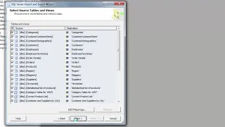 Sql server database Export data from sql server to ms access database