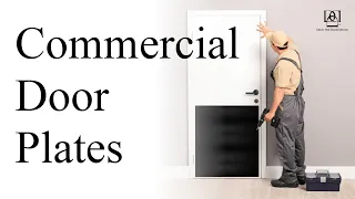 Protect Your Business Doors Commercial Kick Plates Door Protection Solutions