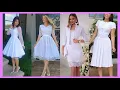 Hermosos vestidos blancos look total White