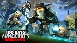 I Survived 100 Days in a DARK SOULS RPG in Minecraft Hardcore!