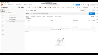 Polling API System using nodejs and postman