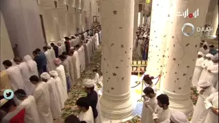 سورة الزلزلة   تلاوة خاشعة للشيخ إدريس أبكر ليلة   رمضان       جامع الشيخ زايد أبوظبي دندنها