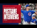 POSTGAME INTERVIEWS Rea Suzuki Counsell Cubs Locker Room Sound 2026