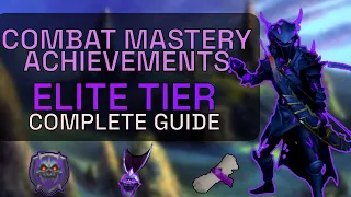 RS3 Combat Achievements Guide - FULL Elite Tier
