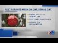 Nashville restaurants open on Christmas Eve Christmas Day