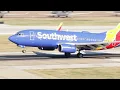 Southwest Airlines Flight 2052 Boeing 737-7H4 N936WN Landing at Dallas Love Field from Tulsa