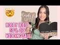 WEDDING DECOR HAUL HOBBY LOBBY SHOPPING 2020 50 OFF AFFORDABLE WEDDING DECOR