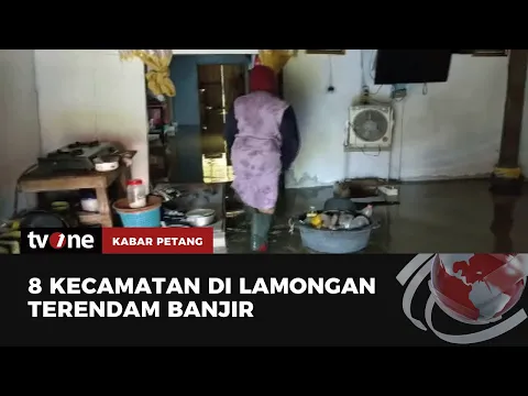 Sudah Sepekan Banjir Luapan Bengawan Njero di Lamongan Tak Kunjung Surut