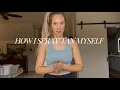How To Spray Tan Yourself FULL DEMO