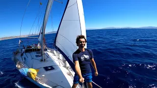 MAGNIFIQUE sortie en VOILIER et en famille ! ( voilier coraille en voyage )