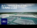 3D Fly Through of Blue Oval City Tennessee Ford