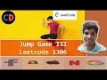 Jump Game III Leetcode 1306 Live coding session BFS traversal