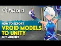 How to Export VRoid Studio Models to Unity in 7 Minutes or Less