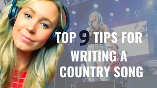 Top 9 Tips for Writing A Country Song