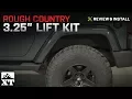 Jeep Wrangler Rough Country 3 25 Lift Kit w Shocks 2007-2016 JK Review Install