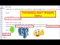 How To Create Audit Triggers In PostgreSQL Trigger Functions In PostgreSQL Part 2