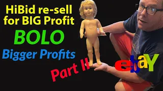 Huge HiBid Auction score to flip on eBay Profit