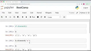 021 Python Set Discard Method
