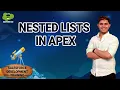 Nested Lists in Apex Salesforce Development tutorials for beginners