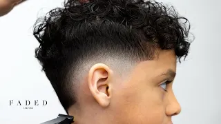 Burst Fade TRANSFORMATION Step-by-Step Barber Tutorial ASMR Sped-up Version