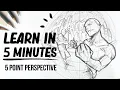The Secret Behind Five Point Perspective Drawings Tutorial