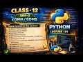 L1 Introduction to Python Programming Class 12 Sem 3 Python Computer Application Science