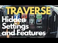 Hidden Chevy Traverse Settings and Features