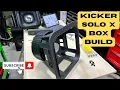 Kicker SOLO X 12 Box Build Sheet
