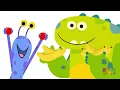 Apples And Bananas | Monster Song for Kids | Rhymington Square