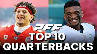 NFL News PFF Top Quarterback Ratings For 2023 - How Did Tua Tagovailoa Rank