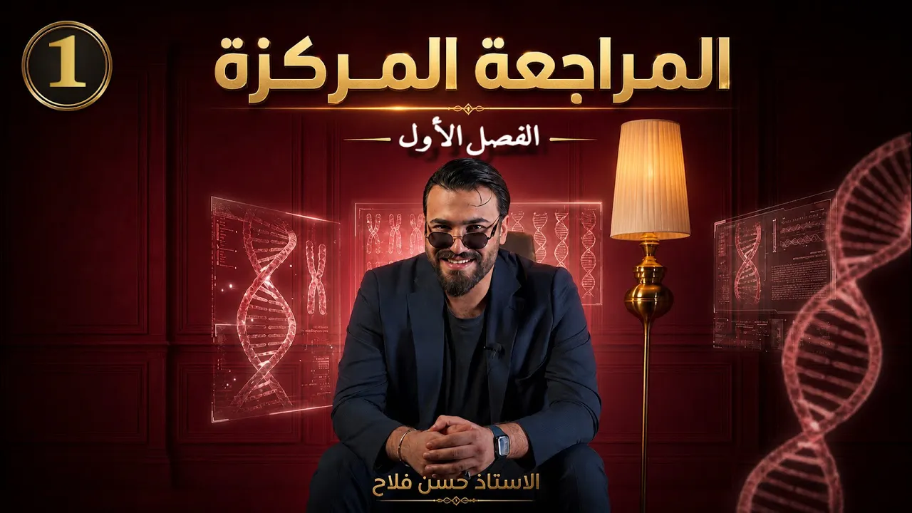 الفصل الاول بمحاضرتين || احياء السادس العلمي2026