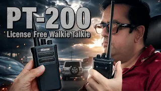 Wavex PT200 IP68 Walkie Talkie  | Best License Free Walkie Talkie in India