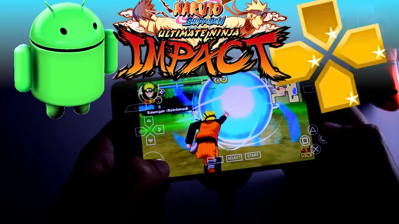 Naruto Shippuden - Ultimate Ninja Impact Gameplay Android - PPSSPP Gold - PSP Emulator Android