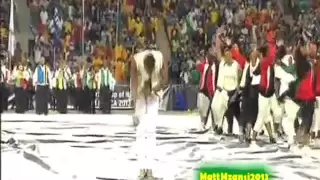 dbanj perform closing ceremony africa cup of nation