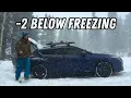 Solo Winter Storm in New Subaru Impreza RS