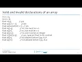 50 Variable Length Arrays