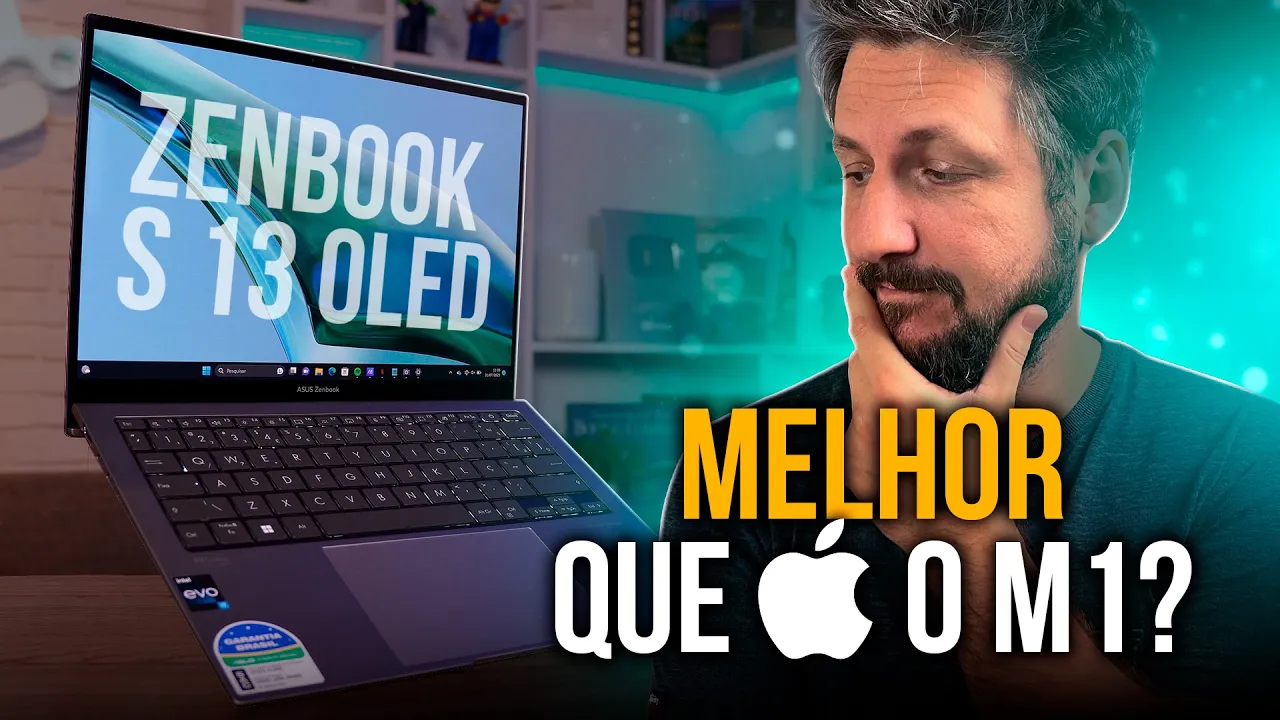 O notebook mais fino DO MUNDO!? Testamos o Asus Zenbook S 13 OLED!