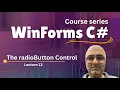 Radio Button Control in Windows Forms WinForms Tutorial for Beginners