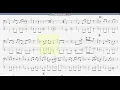 【ベース譜】まっさら/Saucy Dog【4弦/TAB譜】/Massara/Saucy Dog/BASS TAB/