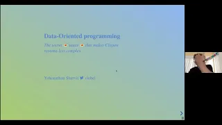 Data Oriented programming Boston Clojure Meetup May 23 2021 - Yehonathan Sharvit