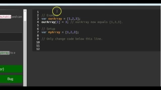 Modify Array Data With Indexes freeCodeCamp Basic Javascript