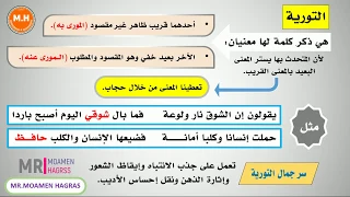 شرح التورية ببساطة البلاغة العربية 