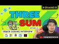 3 sum - Google interview question Leetcode 15 Placement Series