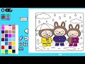 Coloring Brown Labubu In ROBLOX Roblox Game Coloring Labubu