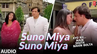 suno miya suno full audio song kyo kii main jhuth nahin bolta govinda sushmita sen