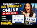 How to schedule a DMV appointment online in New York