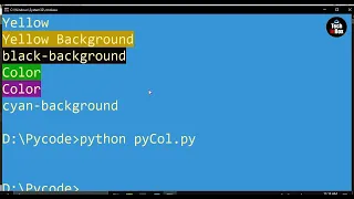 Python Color Text Print in CMD