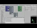 Custom node system for programming scenes at runtime