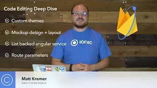 Ionic Creator Code Editor Tutorial